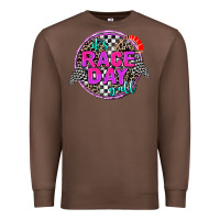 Chestnut it's race day y'all Premium Sweatshirt - AdoDesignShop