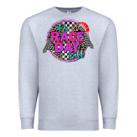 Heather Grey it's race day y'all Premium Sweatshirt - AdoDesignShop