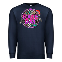 Navy it's race day y'all Premium Sweatshirt - AdoDesignShop