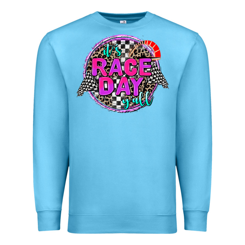 It's Race Day Y'all Premium Sweatshirt by AdoDesignShop | Teevron