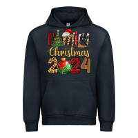 Navy family christmas 2024 Urban Hoodie - MaliasSmallBusiness