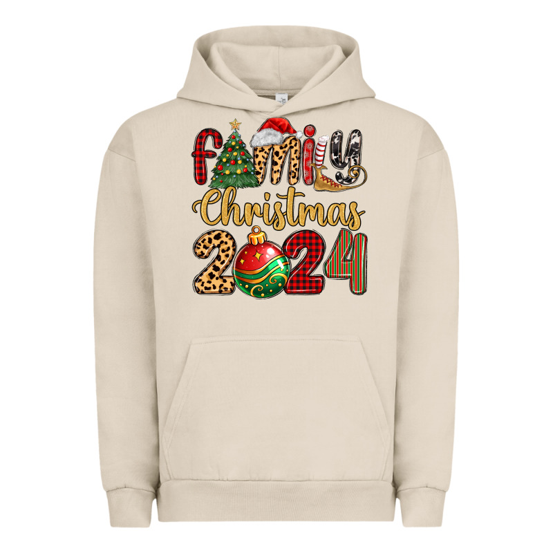 Family Christmas 2024 Urban Hoodie by MaliasSmallBusiness | Teevron