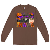 Chestnut somebody's loud mouth basketball mama Long Sleeve Tee - Zillion Design Studio