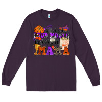 Plum somebody's loud mouth basketball mama Long Sleeve Tee - Zillion Design Studio