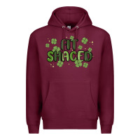Burgundy fit shaced Premium Hoodie - MaliasSmallBusiness
