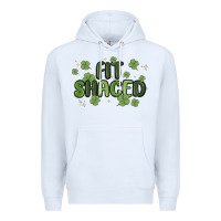 White fit shaced Premium Hoodie - MaliasSmallBusiness