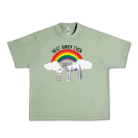 Oil Green Best Daddy Ever Urban Heavy Tee - Bettercallsaul