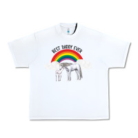 White Best Daddy Ever Urban Heavy Tee - Bettercallsaul