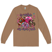 Toasted Coconut in october we wear pink football Long Sleeve Tee - AdoDesignShop