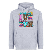 Heather Grey school was  fun but its time for some  sun Heavyweight Hoodie - AdoDesignShop
