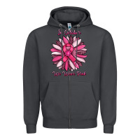 Smoke in october we wear pink sunflower Zipper Hoodie - RanaPortraitStore