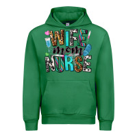Emerald wife mom nurse Urban Hoodie - NancyCooperArtShop