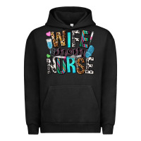 Pigment Black wife mom nurse Urban Hoodie - NancyCooperArtShop