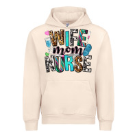 Sandshell wife mom nurse Urban Hoodie - NancyCooperArtShop
