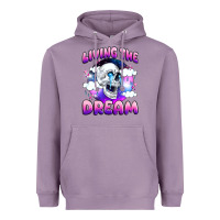 Lavender living the dream Heavyweight Hoodie - JahusDesignShop