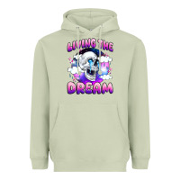 Matcha living the dream Heavyweight Hoodie - JahusDesignShop