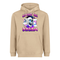 Mushroom living the dream Heavyweight Hoodie - JahusDesignShop