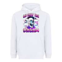 White living the dream Heavyweight Hoodie - JahusDesignShop