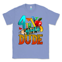 Colony Blue 4th grade dude Classic Tee - texasbilliewilder