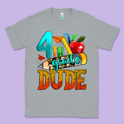 4th Grade Dude Classic Tee Designed By Texasbilliewilder