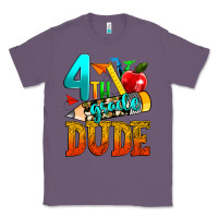 Lavender 4th grade dude Classic Tee - texasbilliewilder