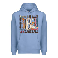 Colony Blue baseball Premium Hoodie - MaliasSmallBusiness