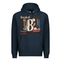 Navy baseball Premium Hoodie - MaliasSmallBusiness