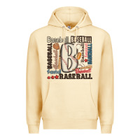 Pina Colada baseball Premium Hoodie - MaliasSmallBusiness
