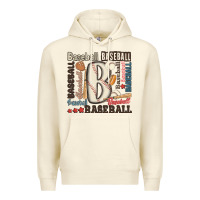 Sandshell baseball Premium Hoodie - MaliasSmallBusiness