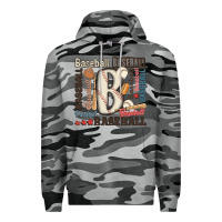 Slate Camo baseball Premium Hoodie - MaliasSmallBusiness