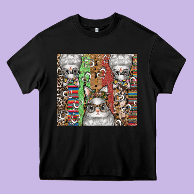 Easter Heavy Core Tee Designed By Cowhidedigitalart