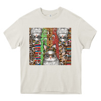 Cream easter Heavy Core Tee - CowhideDigitalArt