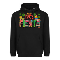 Black let's fiesta Heavyweight Hoodie - JahusDesignShop