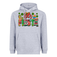 Heather Grey let's fiesta Heavyweight Hoodie - JahusDesignShop