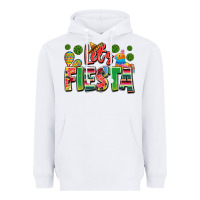 White let's fiesta Heavyweight Hoodie - JahusDesignShop