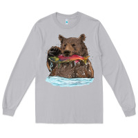 Mama Bear Haunting Fish Long Sleeve Tee | Teevron