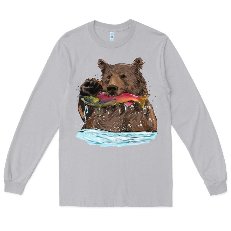 Mama Bear Haunting Fish Long Sleeve Tee by RanaPortraitStore | Teevron