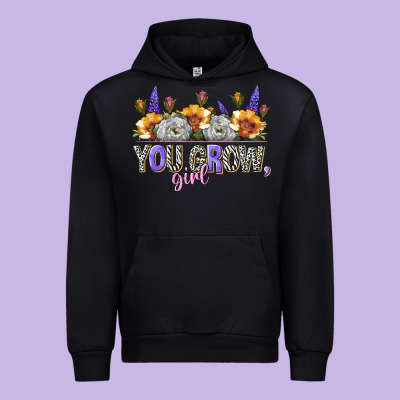 You Grow Girl Urban Hoodie Designed By Nancycooperartshop