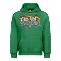 Emerald you grow girl Urban Hoodie - NancyCooperArtShop