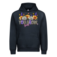 Navy you grow girl Urban Hoodie - NancyCooperArtShop