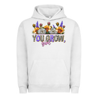Pigment Lunar Rock you grow girl Urban Hoodie - NancyCooperArtShop
