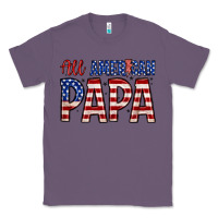 Lavender all American papa Classic Tee - Zillion Design Studio