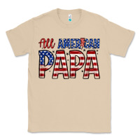 Mushroom all American papa Classic Tee - Zillion Design Studio