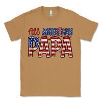 Toasted Coconut all American papa Classic Tee - Zillion Design Studio