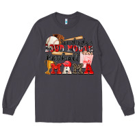 Smoke somebody's loud mouth baseball mama Long Sleeve Tee - Zillion Design Studio