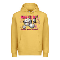 Antique Gold volleyball mom Premium Hoodie - MaliasSmallBusiness