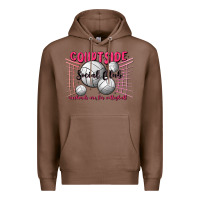 Chestnut volleyball mom Premium Hoodie - MaliasSmallBusiness