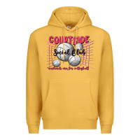 Mustard volleyball mom Premium Hoodie - MaliasSmallBusiness