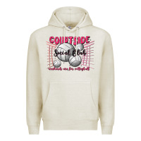 Oatmeal Heather volleyball mom Premium Hoodie - MaliasSmallBusiness