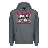 Rock volleyball mom Premium Hoodie - MaliasSmallBusiness